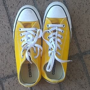 Yellow Converse Size 6.5